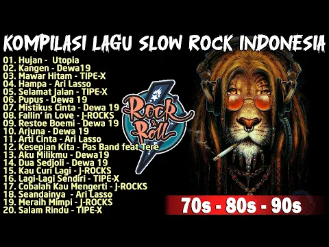 Download MP3 Lagu Slow Rock Indonesia Populer Era '90 an| Pupus - Dewa 19 |  Hampa -  Ari Lasso | Pupus - Dewa 19