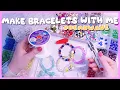 Lagu DIY GLASS BEAD BRACELETS (NEW GLASS BEAD KITS๐คฉ) Make Bracelets With Me ASMR ๐ง๐