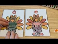 Thanksgiving Math Literacy Activity Centers PreK Kinder Grade 1