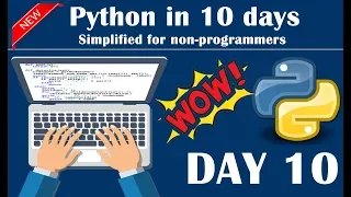 Day 10 of Python in 10 Days - Files and Directories