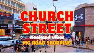 MG Road Bangalore Church Street Shopping Bangalore Shopping in Bangalore Bangalore Vlog