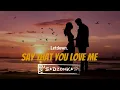 Download Lagu Letdown. - Say That You Love Me (SaDzonKa Remix)