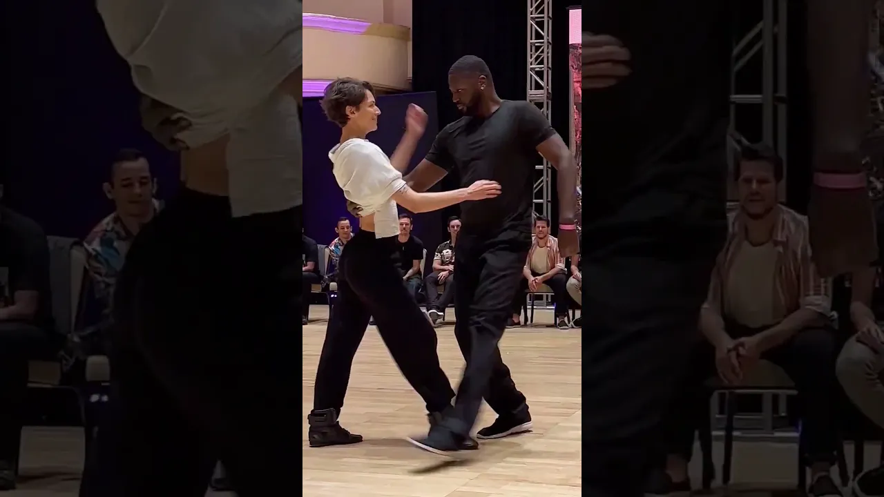Improvised Dance Contest ! Random Partner and Song ! Kenneth Rutland & Emeline Rochefeuille at DCS23