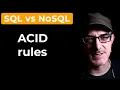Understanding ACID Rules SQL vs NoSQL