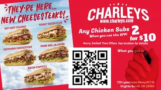 Charley s Philly Steaks 701 Lynnhaven Pkwy Virginia Beach VA 23452 Online Ordering