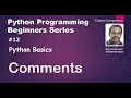 Python Basics - Comments