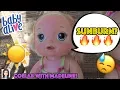 Download Lagu Baby Alive Gets Sunburned! Emma Fakes A Sunburn? Collab With BabyDollsAreMyThing!
