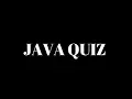 Java SQL Quiz Test your JAVA Programming knowledge