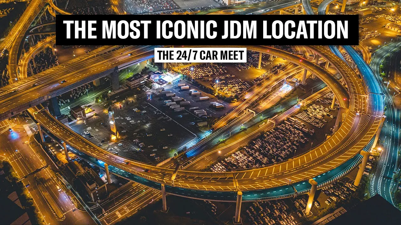 Daikoku JDM Car Meet Private Tour with free pickup on LEXUS LS Tokyo Drift APIT