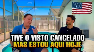 VISTO NEGADO 3 VEZES CONSEGUIU ENTRAR NOS EUA 🇺🇸