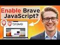How To Enable JavaScript On Brave Browser Full Guide 2026 Easy Guide