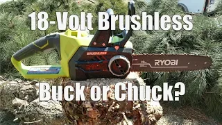 RYOBI ONE 18-Volt Brushless 12 Chainsaw Review P548