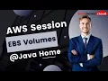AWS EBS Volume Recorded Session Java Home Training For AWS Complete Trainings 91 9886611117