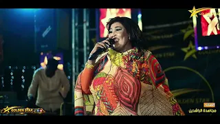    الفنانة    مجاهدة الراشدين    لفت الحجاب تابت للصغار ما ثابت للكبار اتشابت نوش و هجيج شديييد     دندنها