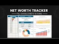 Net Worth Tracker FULL Tutorial for Google Sheets