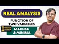 Maxima And Minima of Two Variables Function Examples And Solution