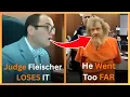BEYOND PISSED! Judge Fleischer LOSES IT After Defendant’s Threats! 😱