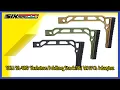 5KU SS-8RP Skeleton Folding Stock W M1913 Adapter For 20mm Picatinny Rail Stock Adapter