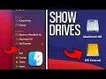 How To See USB and Hard Drives on Mac Desktop and Finder 2025 - Full Guide