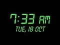 How To Make Digital Clock In Java Netbeans