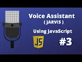 JS JARVIS - Jarvis In Javscript Making Mic Button With Functionality