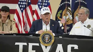 130 dead from Texas floods Trump discusses FEMA s future
