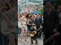 Download Lagu Funny Monkey Playing Guitar on the Streets of Korea  #monkey  #monkeycute