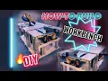 How to Build Workbench for DeWalt Miter Saw and Table Saw
