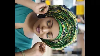 jinsi ya kufunga lemba kubwa kutumia kitenge