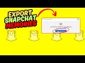 How to Download All Your Snapchat Memories At Once FAST