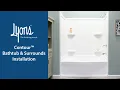 Lyons Contour Bathtub Installation