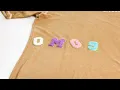 Kadrama Brand Chenille Letter Patches Iron On