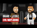 Download Lagu When Drake and J Cole recorded the Evil Ways Remix