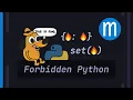 A forbidden Python technique to put ANYTHING in a dict or set