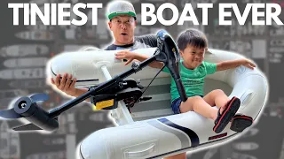 Worlds Smallest (Electric) Boat Drives Itself