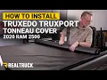 How to Install TruXedo TruXport Tonneau Cover on a 2020 Ram 2500