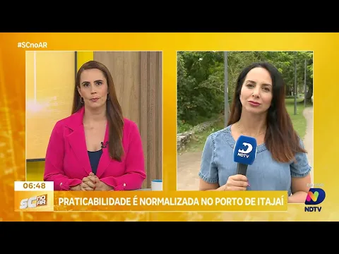 Após dificuldades causadas pela chuva, canal de acesso ao Porto de Itajaí tem serviços normalizados