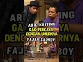 Lagu ARIE KERITENG GAK PERCAYA DENGAN UMUR FAJAR SADBOY #podcast