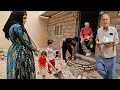 Download Lagu Building a shelter for a widowed mother with plastered walls and a cozy porch