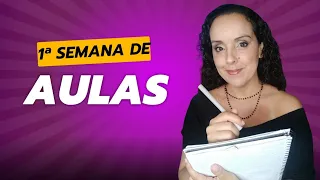 O que fazer na primeira semana de aula - Acolhimento e organização da rotina escolar