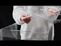 Sneakerview clear shoe box installation