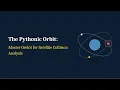 The Pythonic Orbit Master Orekit for Satellite Collision Analysis