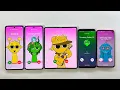 Samsung Z Fold 3 + Z Flip3 + Z Flip 5 + S10e + S9 Incoming Outgoing Call, Alarm Clock 