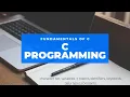 C fundamentals - character set C tokens variables constants data types identifies keywords