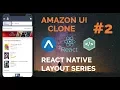 Amazon UI Clone Recommendations View React Native Expo Native Base