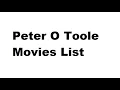 Peter O Toole Movies List - Total Movies List