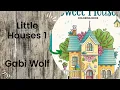 Little Houses 1 - Gabi Wolf Colouring Book Flip Through