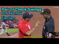 E95 - Oli Marmol Argues Pair of Check Swing Strikes Ejected by Edwin Moscoso as Cards Lose to Reds