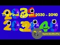 Counting Up To 2040 Counting From 2000 - 2040 SeptendecillionFan