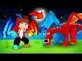Download Lagu JJ Morph into Elemental DRAGON - Maizen Minecraft Animation